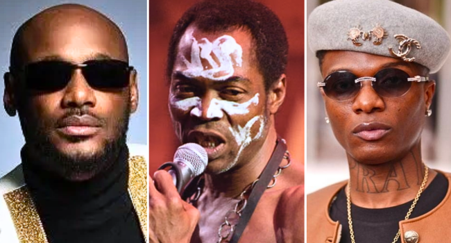 2Baba Dismisses Comparisons Between Fela and Wizkid as ‘Ridiculous’