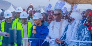 Senator Abubakar Sani Bello Represents Grand Patron at Kaima Smart City Groundbreaking