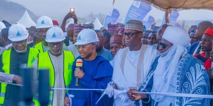 Senator Abubakar Sani Bello Represents Grand Patron at Kaima Smart City Groundbreaking