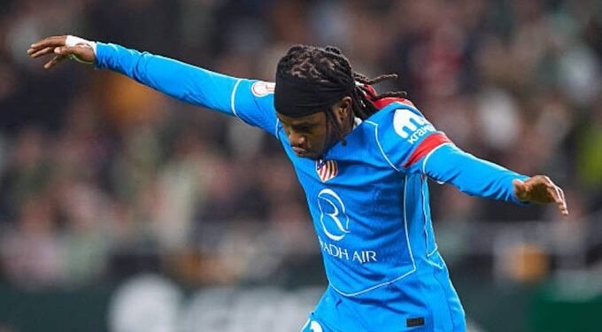 Lookman Scores on Atlético Madrid Debut in Copa del Rey Quarter-Final