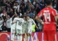 Vinicius On Target As Real Madrid Edge Benfica, Reach Champions League Last 16