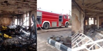 Fire Razes Ebonyi Health Ministry Cold Store, Destroys Vaccines Worth Millions
