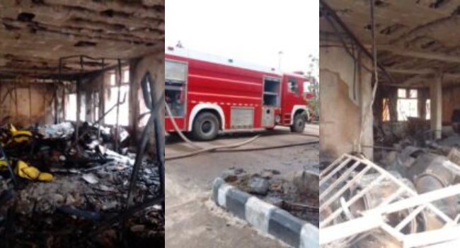 Fire Razes Ebonyi Health Ministry Cold Store, Destroys Vaccines Worth Millions