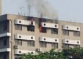 Fire Guts Section of Federal Secretariat in Abuja