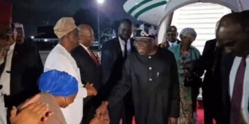 Tinubu Returns to Lagos After Landmark UK Visit, Reaffirms Ramadan Values