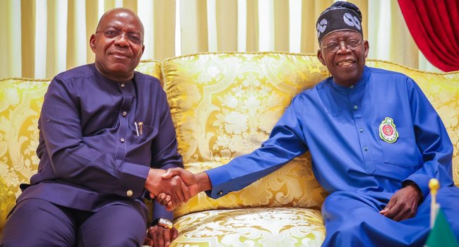 Otti: I’m Not in a Position to Oppose Tinubu’s 2027 Candidacy