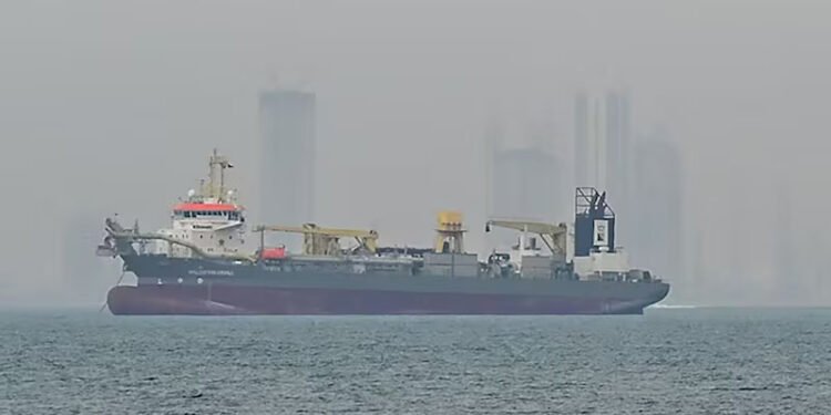 UAE Tanker Hit by Iranian Drones Leaks Fuel Off Oman Coast