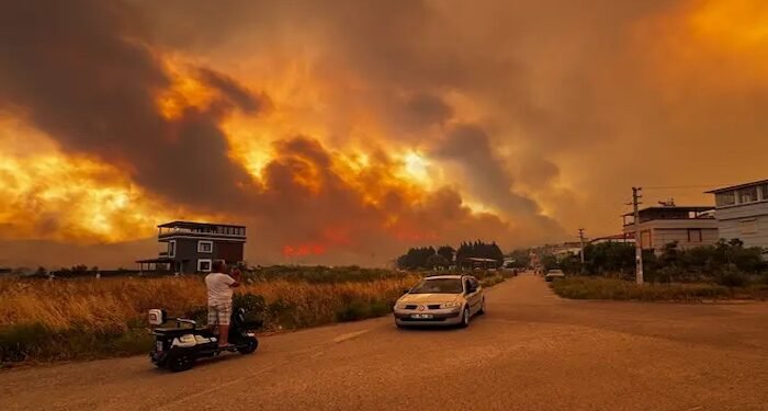 Wildfire Forces Evacuations In Eastern England, Nuclear Sites Remain Safe
